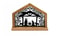 Wooden & Iron Nativity