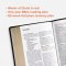 CSB Large Print Compact Reference Bible, Easy-to-Read Optimal Type, Digital Study Edition, Teal LeatherTouch