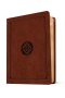 KJV Wide Margin Bible, Filament Enabled (LeatherLike, Dark Brown Medallion, Red Letter)