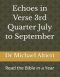 Echoes in Verse 3rd Quarter July to September: Read the Bible in a Year