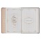 KJV Dark Brown and Honey Brown Faux Leather Large Print King James Version Study Bible with Thumb Index
