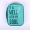 It Is Well With My Soul Canvas Bible Cover - Large