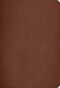 NLT Super Giant Print Bible, Filament Enabled (Genuine Leather, Brown, Red Letter)