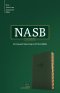 NASB Personal Size Giant Print Bible, Olive, Indexed