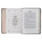 KJV Study Bible Faux Leather, Two-tone Brown with Thumb Index
