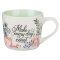 Mug Navy Floral Make Every Day Count