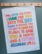 Jeremiah 29 Tea Towel. For I know the plans I have for you.