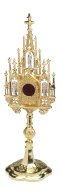 Gold Plated Neo-Gothic Reliquary H 57 cm