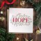 Love, Hope, Peace - Christmas Card