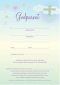 Cross Godparent Certificate - pack of 10