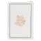 White and Gold Faux Leather Large Print Thinline King James Version Bible with Zippered Closure and Thumb Index