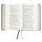 LSB Large Print Wide Margin Paste-Down Reddish-Brown Faux Leather