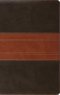 ESV Giant Print Personal Size Bible, Red Letter (TruTone, Forest/Tan, Trail Design)