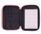 Two-fold Pink Faux Leather Organiser Bible Cover - Extra Large