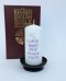 Love, Hope, Joy, Peace, Faith - Pillar Candle