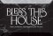 Glass Plaque-Bless This House (6 x 4)