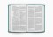 ESV Large Print Value Thinline Bible (TruTone, Turquoise, Emblem Design)