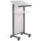 White Panel Front Lectern