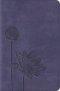 ESV Compact Bible (TruTone, Lavender, Bloom Design)