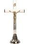 Nickel Plated Altar Cross H 46 cm