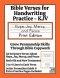 Bible Verses for Handwriting Practice - KJV: Hope, Joy, Mercy and Peace Print Edition