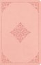 ESV Large Print Value Thinline Bible, Red Letter (TruTone, Blush Rose, Fleur-de-lis Design)