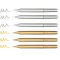 Gold & Silver Metallic Multi-Purpose Deco Pens (Pack of 6)