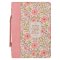 Bible Cover Fashion Coral Floral Those Who Trust In The Lord Isa. 40:31