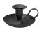 Black Classic Candle Holder H 5 cm