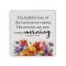 Set of 6 Wooden Coasters – "The Faithful Love of the Lord Never Ceases" (Lamentations 3:22–23)