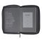 Gray Lion Faux Leather King James Version Pocket Bible with Zipper Closure