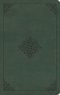 ESV Large Print Value Thinline Bible (TruTone, Quiet Forest, Ornament Design)
