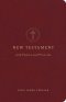 KJV Pocket New Testament with Psalms and Proverbs, Crimson L