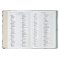 Lichen Gray Floral Faux Leather Hardcover King James Version Bible - Psalm 23:3