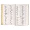 White Floral Faux Leather Giant Print Standard-size King James Version Bible with Thumb Index