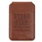 Phone Wallet Magnetic Brown Stand Firm 1 Cor. 16:13