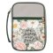 Bible Cover Fashion Green Floral Printed He Restores My Soul Ps. 23:3