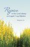 General Worship Bulletin: Rejoice (Package of 100)