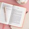 CSB Single-Column Compact Bible, Digital Study Edition, Blush Floral LeatherTouch