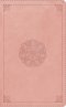ESV Pocket Bible (TruTone, Blush Rose, Emblem Design)