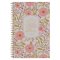 Notebook Spiral Pink Floral Those Who Trust In The Lord Isa. 40:31