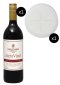 Pack of 50 Priests Communion Wafers 2.75" Single Cross & Ruby Red Communion Wine - Charles Farris