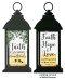 Faith, Hope & Love LED Lantern Candle