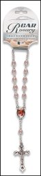Pink Single Decade Car Rosary