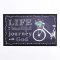 Life Is A Beautiful Journey Door Mat