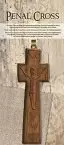 Wood Cross 6 inch/Irish Penal Cross On Card