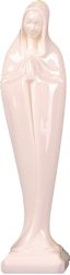6 3/4" Porcelain Madonna Statue