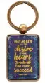 May He Give You the Desires of Your Heart Keyring