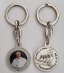 2025 Jubilee Metal Key Ring with Resin Pope Francis Picture