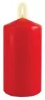 Red Pillar Candle 3 inch x 6 inch